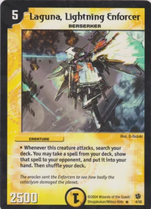 laguna, lightning enforcer