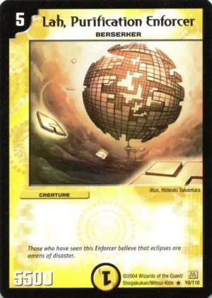 lah, purification enforcer